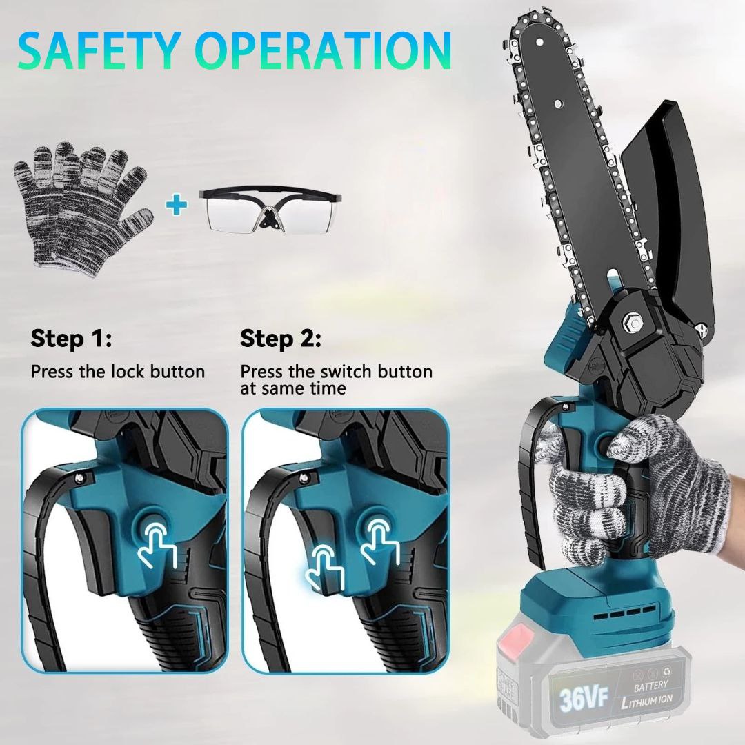 Coffre Tronçonneuse Sans Fil Double Battrie 98V Makita