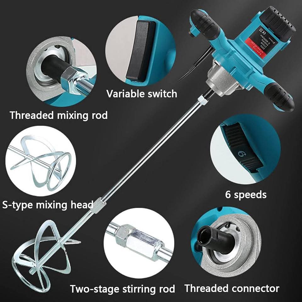 Malaxeur 6 vitesse Makita