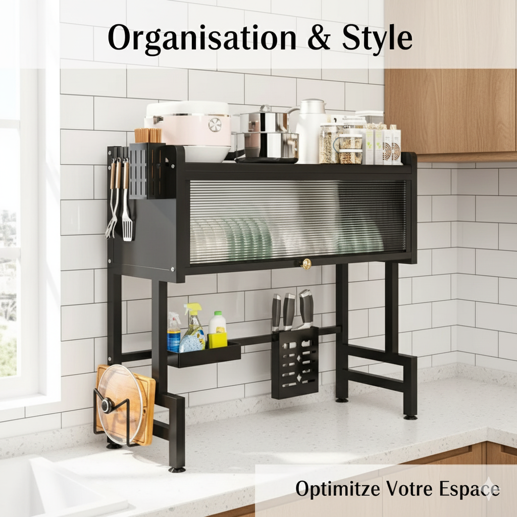 Égouttoir de Cuisine Intelligent – منظم مطبخ فوق الحوض